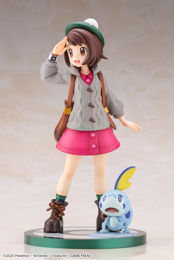 KOTOBUKIYA Pokémon GLORIA with SOBBLE ARTFX J STATUE(4934054067701)(4934054067701)