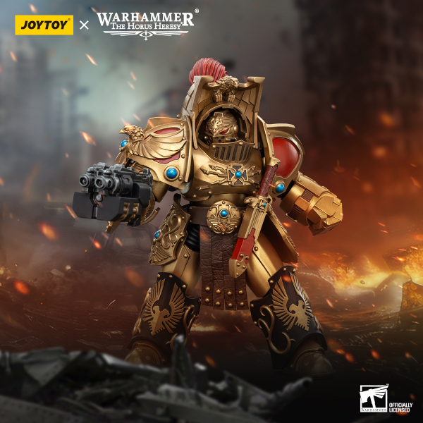 JOYTOY Legio Custodes Aquilon Terminator Squad Aquilon with Lastrum Storm Bolter(6927054400744)(6927054400744)