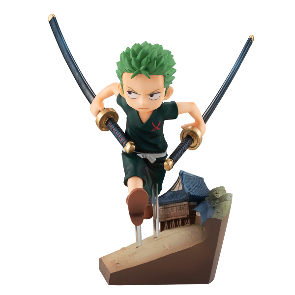 MegaHouse G.E.M. series ONE PIECE Roronoa Zoro RUN！RUN！RUN！（Repeat）(4535123835575)(4535123835575)