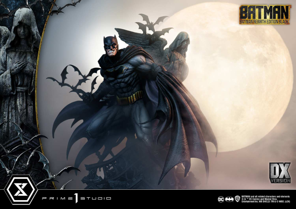 Prime 1 Studio Ultimate Premium Masterline Batman (Comics) Batman Rebirth Edition (Black) Deluxe Version | 4580708049793