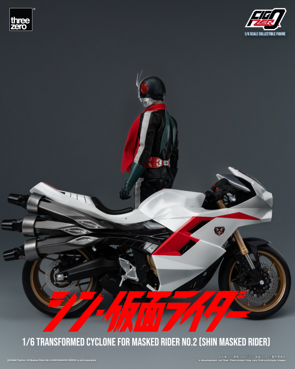 Three Zero FigZero 1/6 Transformed Cyclone for Masked Rider No.2 (SHIN MASKED RIDER)