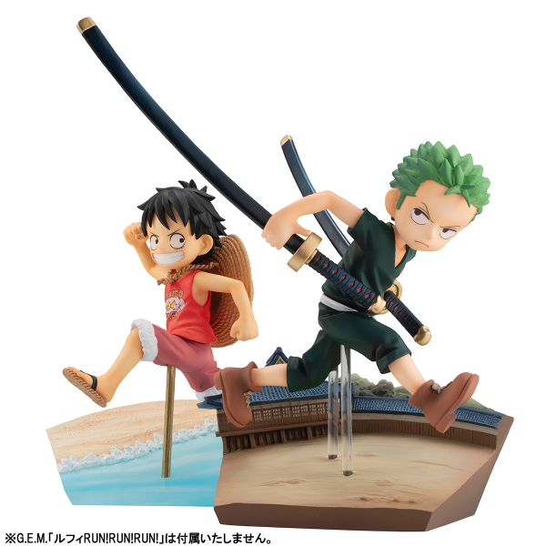 MegaHouse G.E.M. series ONE PIECE Roronoa Zoro RUN！RUN！RUN！（Repeat）(4535123835575)(4535123835575)