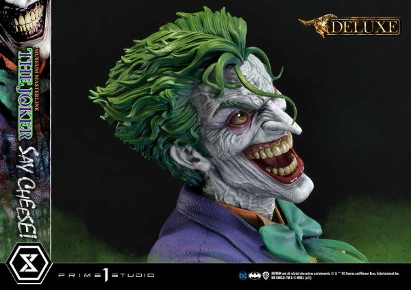 Prime 1 Studio Museum Masterline Batman (Comics) The Joker - Say Cheese DX Bonus Version | 4580708035123