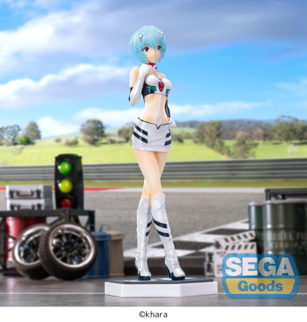 SEGA Luminasta Evangelion Racing "Rei Ayanami - PIT WALK"