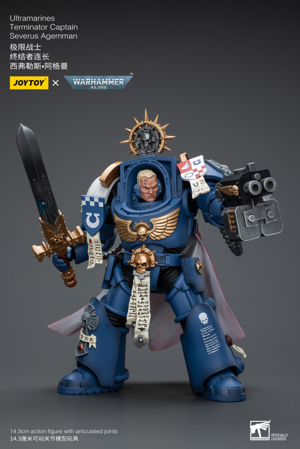 Joy Toy Ultramarines Terminator Captain Severus Agemman | 6973130379916