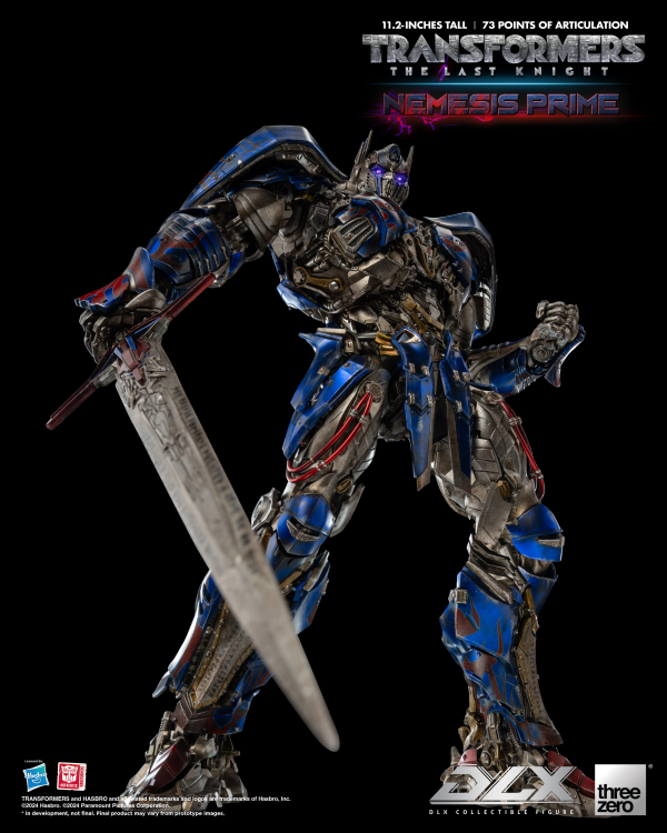 Three Zero Transformers: The Last Knight - DLX Nemesis Prime