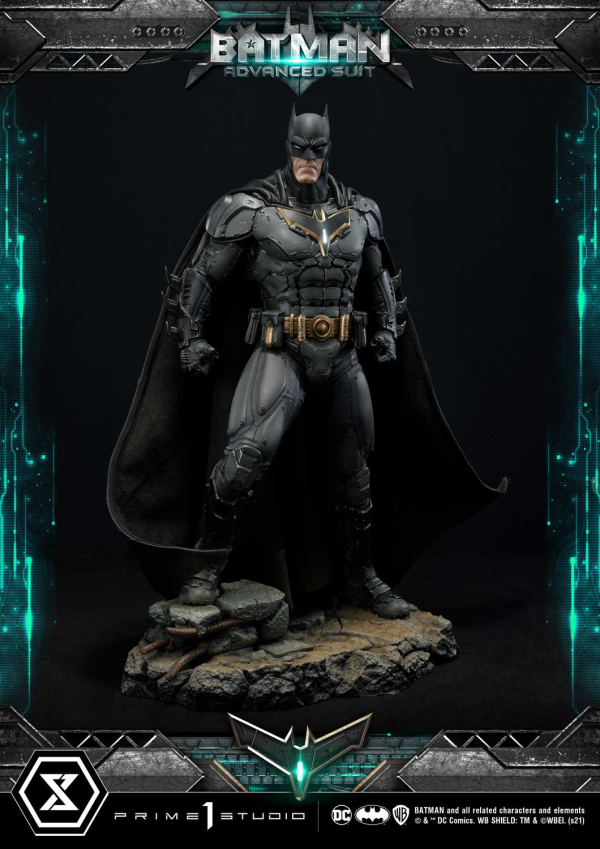 Prime 1 Studio Ultimate Museum Masterline Justice League (Comics) Batman Advanced Suit (Design By Josh Nizzi)(4582535948034)(4582535948034)