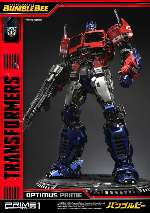 Prime 1 Studio Museum Masterline Transformers: Bumblebee (Film) Optimus Prime Cybertron Edition | 4562471909009