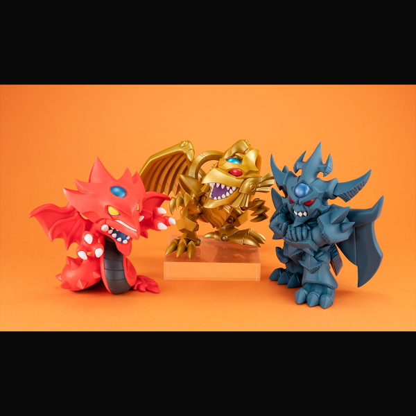 MegaHouse MEGATOON Yu-Gi-Oh Duel Monsters Red Eyes Black Dragon ＆The Winged Dragon of Ra set 【with gift】 | 4535123842511