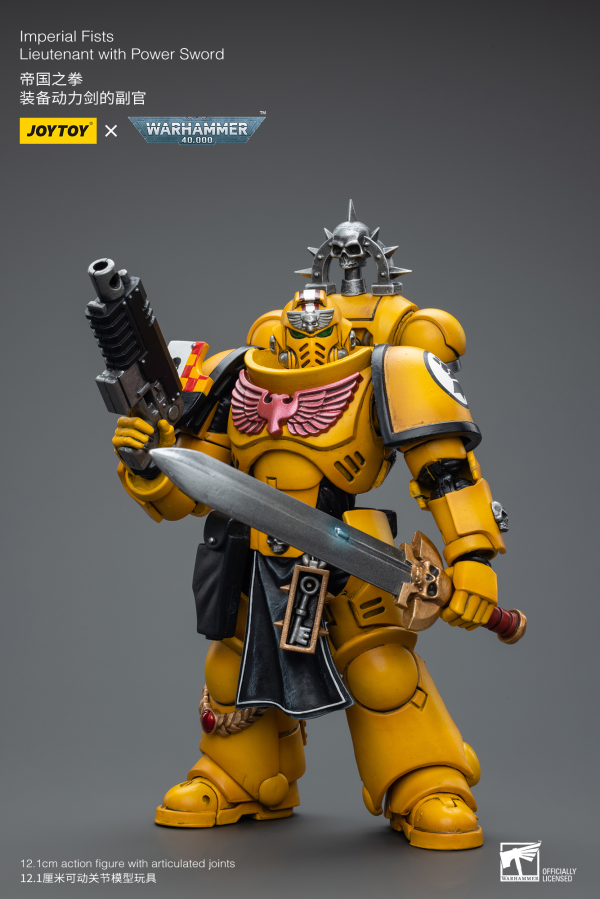 Joy Toy Imperial Fists Lieutenant with Power Sword