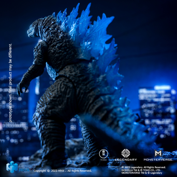 GODZILLA VS KONG HEAT RAY GODZILLA TRANSLUCENT PX AF