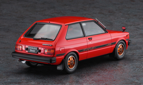 Hasegawa [HC63] 1/24  TOYOTA STARLET KP61 S (3Door) MIDDLE VERSION （1980） | 4967834211636