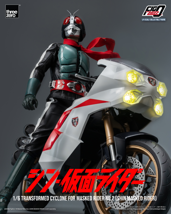 Three Zero FigZero 1/6 Transformed Cyclone for Masked Rider No.2 (SHIN MASKED RIDER)