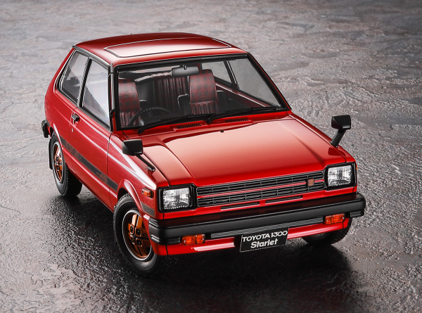 Hasegawa [HC63] 1/24  TOYOTA STARLET KP61 S (3Door) MIDDLE VERSION （1980） | 4967834211636