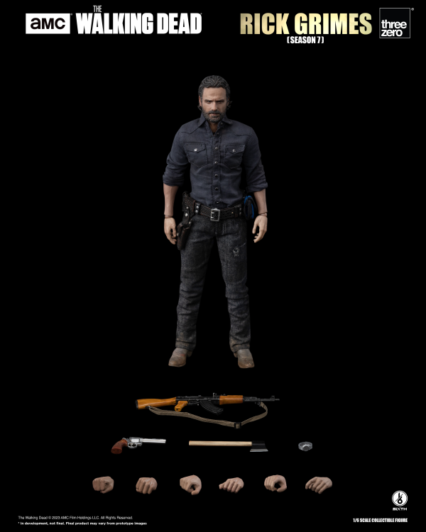 threezero The Walking Dead - 1/6 Rick Grimes (Season 7)(4895250808133)(4895250808133)