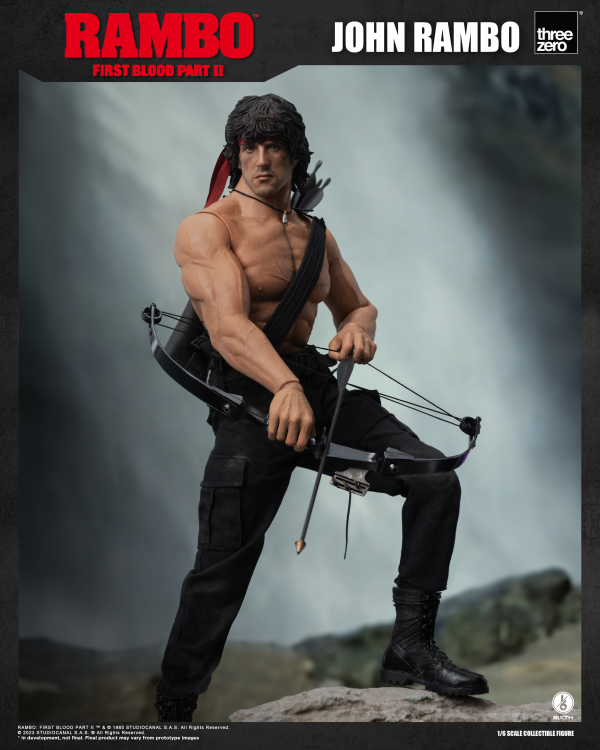 Three Zero Rambo: First Blood Part II - 1/6 John Rambo