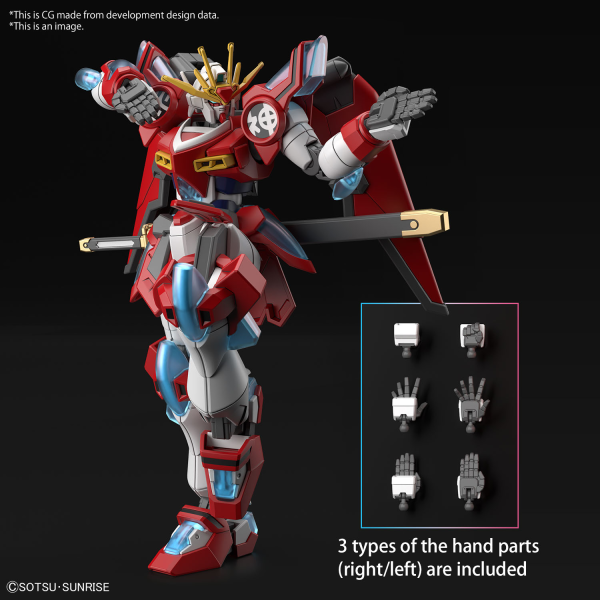 BANDAI Hobby HG 1/144 SHIN BURNING GUNDAM