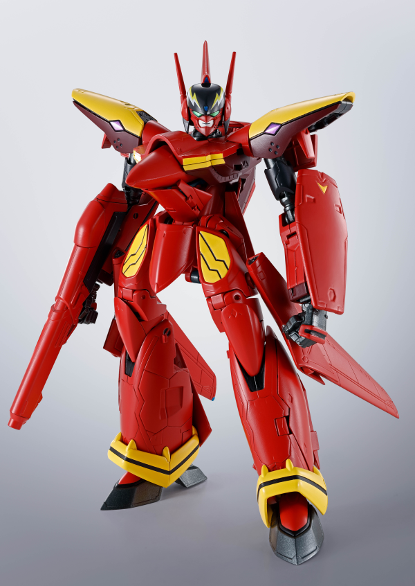 BANDAI Tamashii VF-19 CUSTOM FIRE VALKYRIE "MACROSS 7", TAMASHII NATIONS HI-METAL R