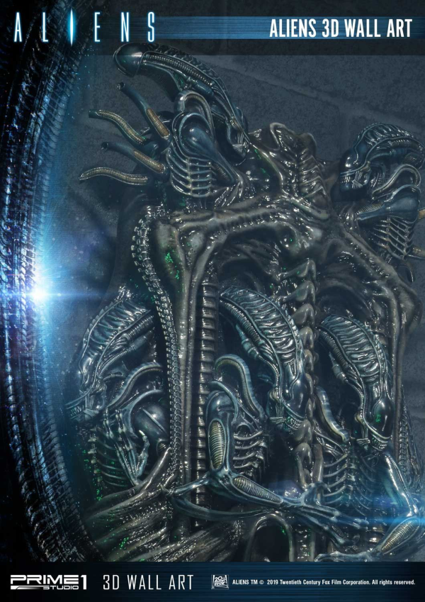 Prime 1 Studio 3D Wall Art Aliens (Film) Aliens 3D Wall Art(4562471908224)(4562471908224)