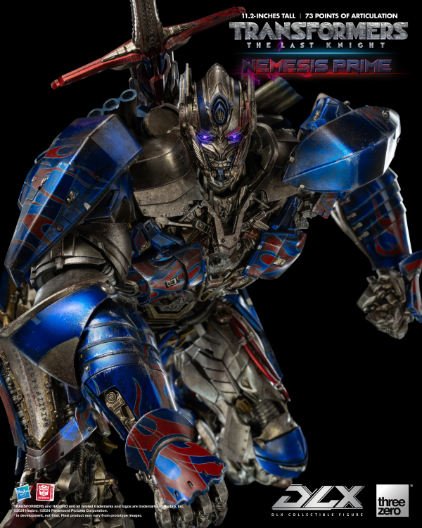 Three Zero Transformers: The Last Knight - DLX Nemesis Prime