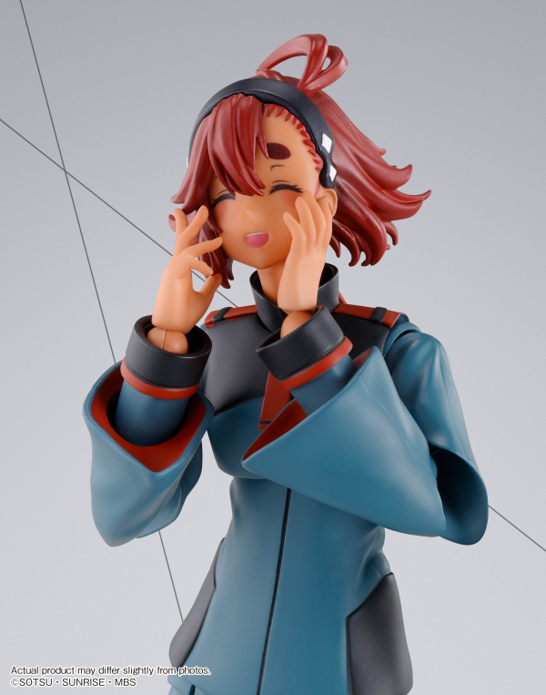 BANDAI Tamashii Suletta Mercury (Regular Uniform Ver.) and Option Set "Mobile Suit Gundam: The Witch from Mercury", Bandai Spirits S.H.Figuarts