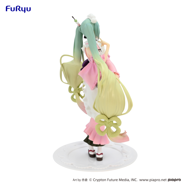 FURYU Corporation Hatsune Miku　Exceed Creative Figure -Matcha Green Tea Parfait Cherry Blossom ver.-