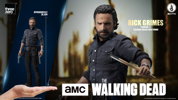 threezero The Walking Dead - 1/6 Rick Grimes (Season 7)(4895250808133)(4895250808133)