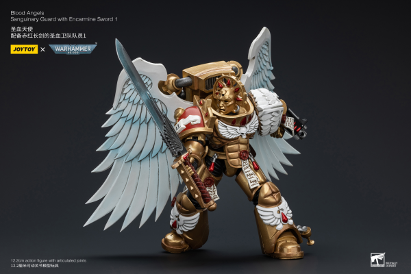 Joy Toy Blood Angels Sanguinary Guard with Encarmine Sword 1(6973130376298)(6973130376298)