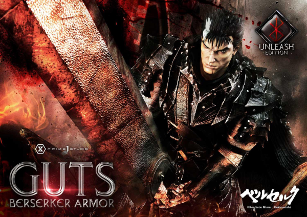 Prime 1 Studio Ultimate Premium Masterline Berserk Guts, Berserker Armor Unleash Edition Deluxe Version | 4582535948553