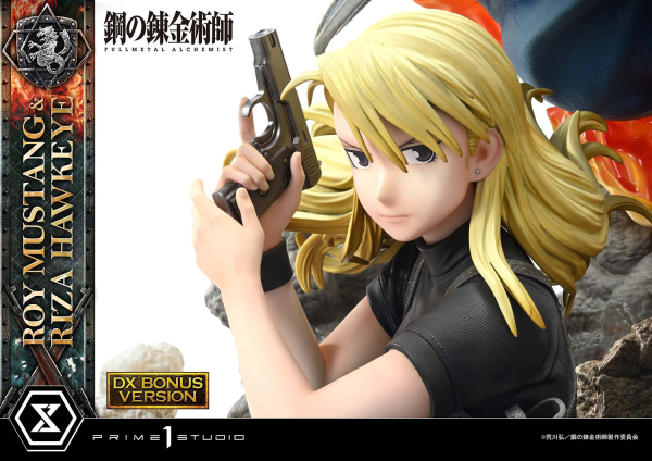 Prime 1 Studio Concept Masterline Fullmetal Alchemist Roy Mustang & Riza Hawkeye DX Bonus Version | 4580708049595