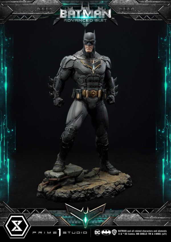 Prime 1 Studio Ultimate Museum Masterline Justice League (Comics) Batman Advanced Suit (Design By Josh Nizzi)(4582535948034)(4582535948034)