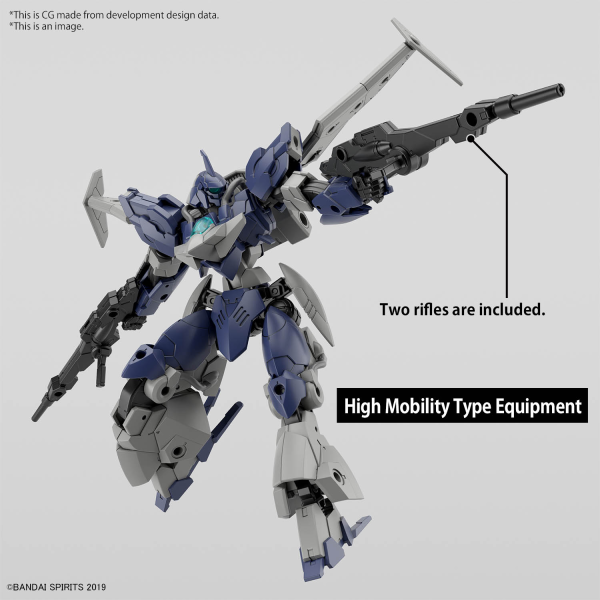 BANDAI Hobby 30MM 1/144 bEXM-21 VERDENOVA [NAVY]