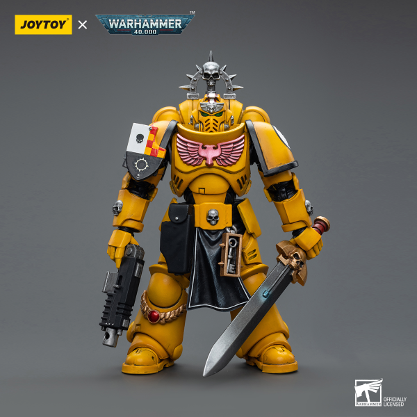 Joy Toy Imperial Fists Lieutenant with Power Sword