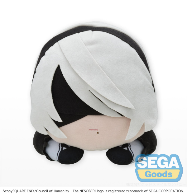 SEGA NESOBERI (Lay-Down) TV Anime "NieR:Automata Ver1.1a" LL Plush "2B"