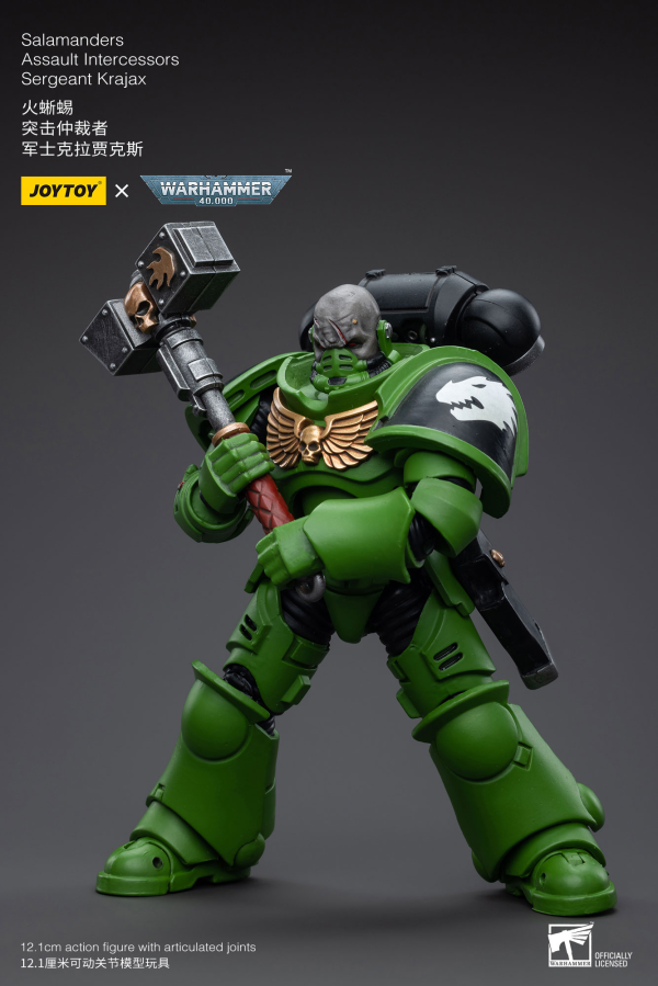 Joy Toy Salamanders Assault Intercessors Sergeant Krajax