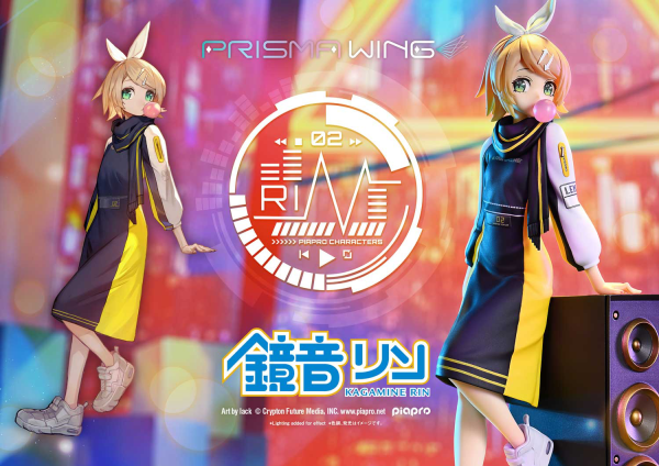 Prime 1 Studio PRISMA WING Piapro Characters Kagamine Rin "Art by lack" 1/7 Scale Pre-Painted Figure(4582647120755)(4582647120755)