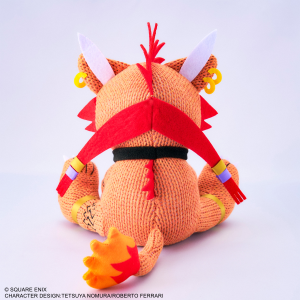 SQUARE ENIX FINAL FANTASY VII REMAKE KNITTED PLUSH - RED XIII(4988601375504)(4988601375504)