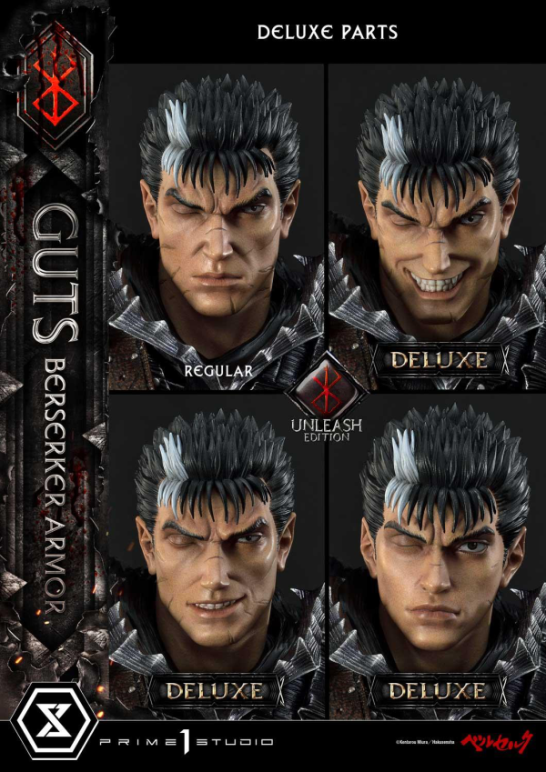 Prime 1 Studio Ultimate Premium Masterline Berserk Guts, Berserker Armor Unleash Edition Deluxe Version | 4582535948553