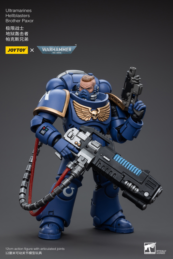 Joy Toy Ultramarines Hellblasters Brother Paxor