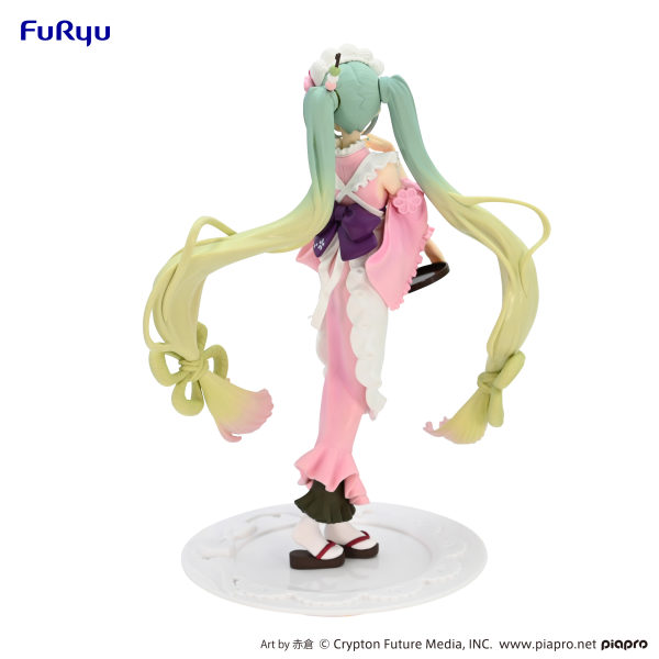 FURYU Corporation Hatsune Miku　Exceed Creative Figure -Matcha Green Tea Parfait Cherry Blossom ver.-