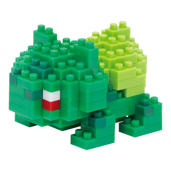 Kawada Bulbasaur "Pokémon", Nanoblock Pokémon Series (Box/12)(4972825146217)(4972825146217)