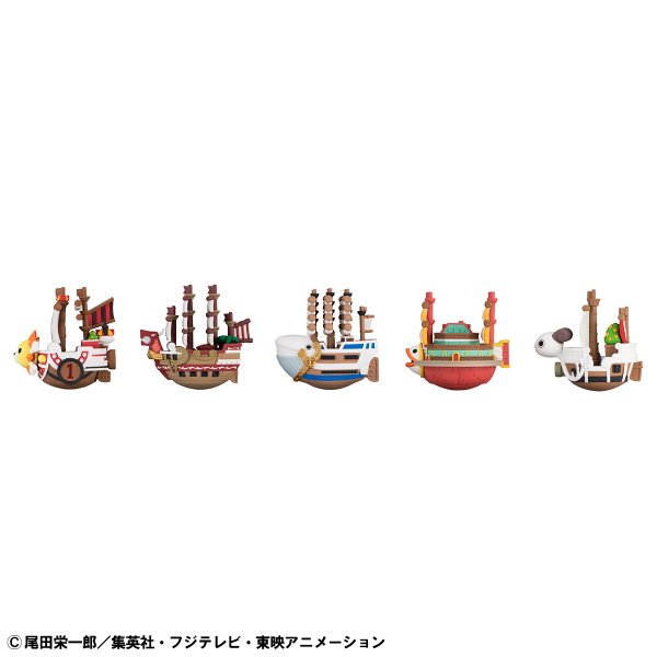 MegaHouse Yuracolle series ONE PIECE GRAND LINE collection Special Packaging Set(4535123842979)(4535123842979)