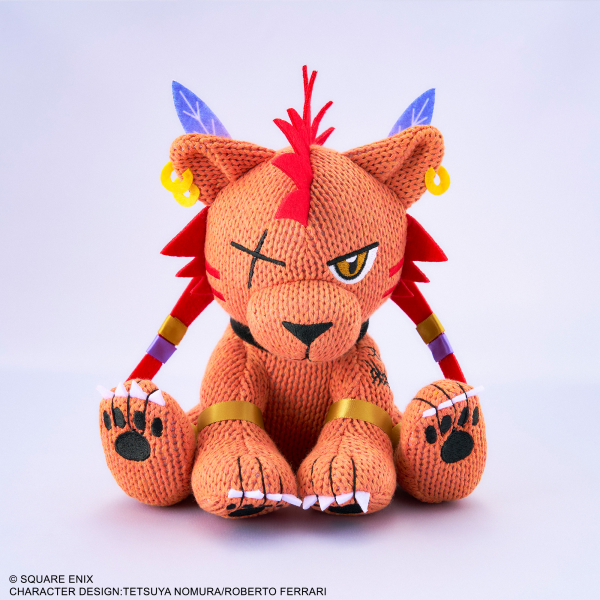 SQUARE ENIX FINAL FANTASY VII REMAKE KNITTED PLUSH - RED XIII(4988601375504)(4988601375504)