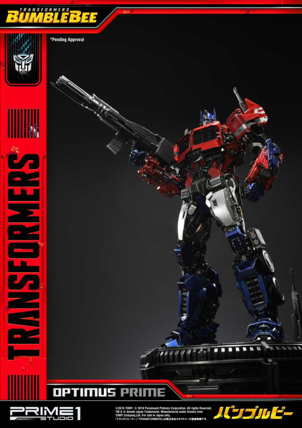 Prime 1 Studio Museum Masterline Transformers: Bumblebee (Film) Optimus Prime Cybertron Edition | 4562471909009