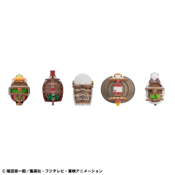 MegaHouse Yuracolle series ONE PIECE GRAND LINE collection Special Packaging Set(4535123842979)(4535123842979)