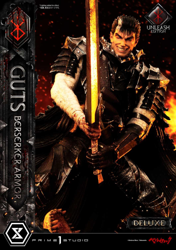 Prime 1 Studio Ultimate Premium Masterline Berserk Guts, Berserker Armor Unleash Edition Deluxe Version | 4582535948553