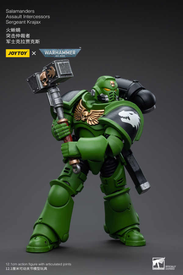 Joy Toy Salamanders Assault Intercessors Sergeant Krajax