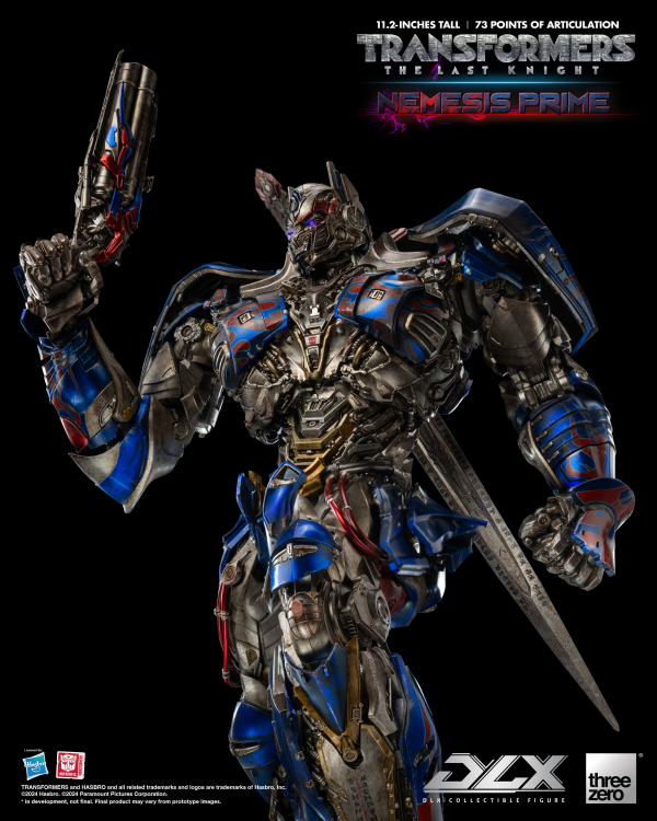 Three Zero Transformers: The Last Knight - DLX Nemesis Prime