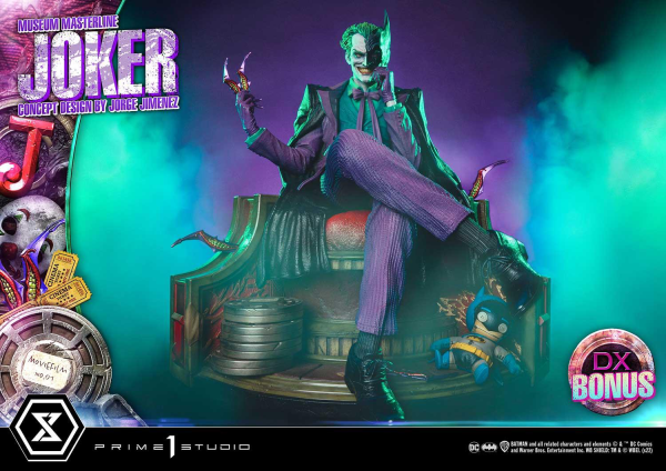 Prime 1 Studio Museum Masterline Batman (Comics) The Joker (Concept Design by Jorge Jimenez) DX Bonus Version | 4580708041216