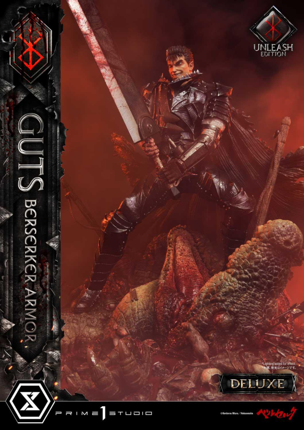 Prime 1 Studio Ultimate Premium Masterline Berserk Guts, Berserker Armor Unleash Edition Deluxe Version | 4582535948553